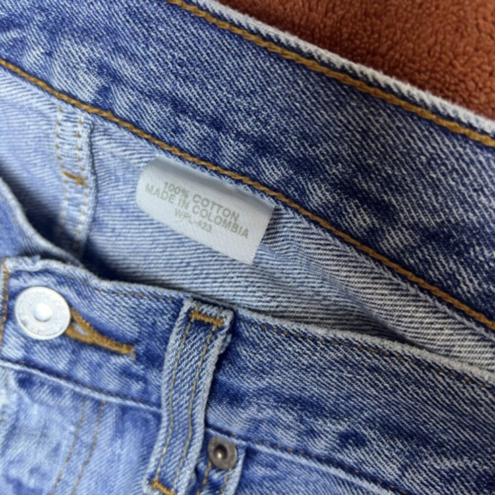 Vintage Levi’s 501 Custom Patchwork Jeans W33 L34 Denim - Picture 7 of 7